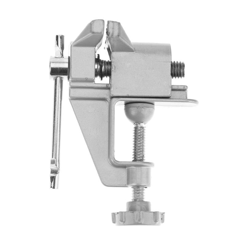 Hold 6-35mm Aluminium Alloy Mini Table Screw Vice Bench Clamp Screw Vise for Craft Mold Fixed DIY Repair Tools Mini Universal