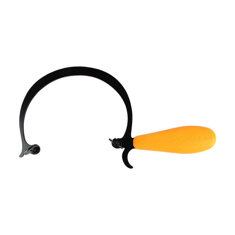 Juweliers maken doe-het-zelf handgereedschap sieraden zaagframe comfortabel geel rubberen handvat kleine stalen decoupeerzaag snijzaag boog
