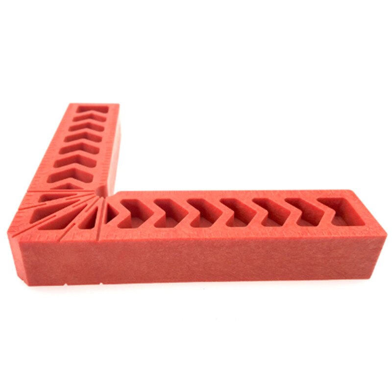 90 Degree Red Right Angle Auxiliary Locator 3 Inch Woodworking Tools Plastic Square Angle Ruler Holder Woodworking Tool