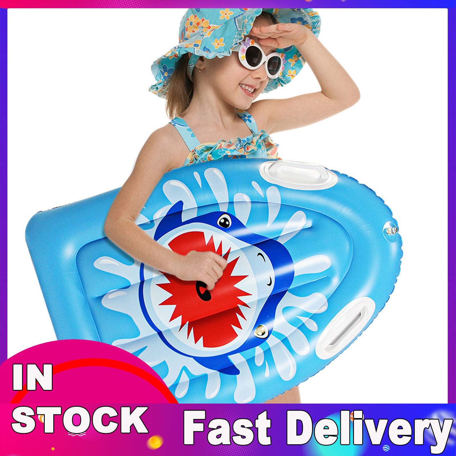 Pvc Aufblasbare Pool Float Für Kinder Verdicken Schwimm Liege Wasser Spaß Surfbrett Spielzeug Sommer Schwimmen Pool Wasser Hängematte