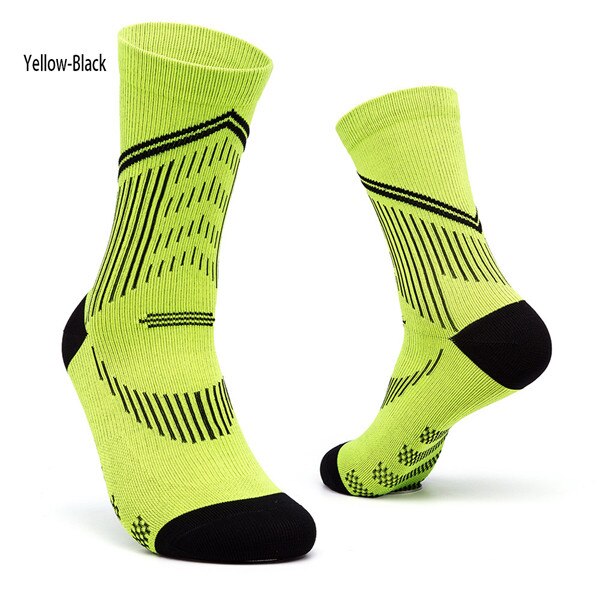 Motorcycle Rider Socks Motorcycle Sock Men Protect Cycling Protective Gear ATV Dirt Bike Outdoor Offroad Motocross Breathable: Yellow-Black