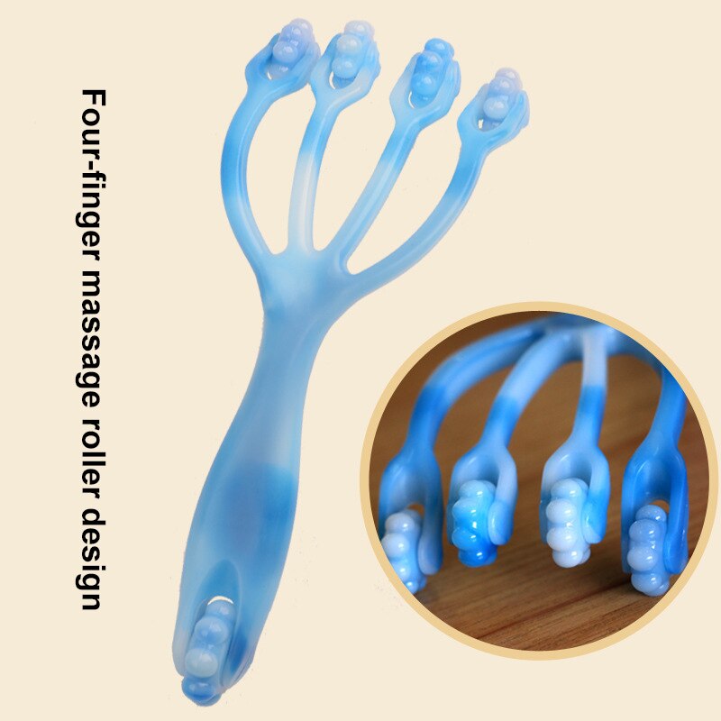 Vinger Massager Vier-Vinger Massager Head Massager Joint Massager Massage Roller Massage Clip TXTB1