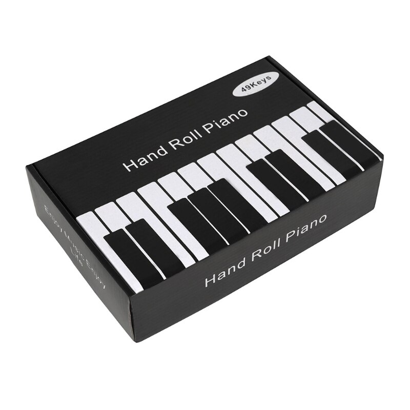448D 49 Keys Flexible Digital Keyboard Roll Above Piano Electronic Speaker Hand Roller Piano Instrument