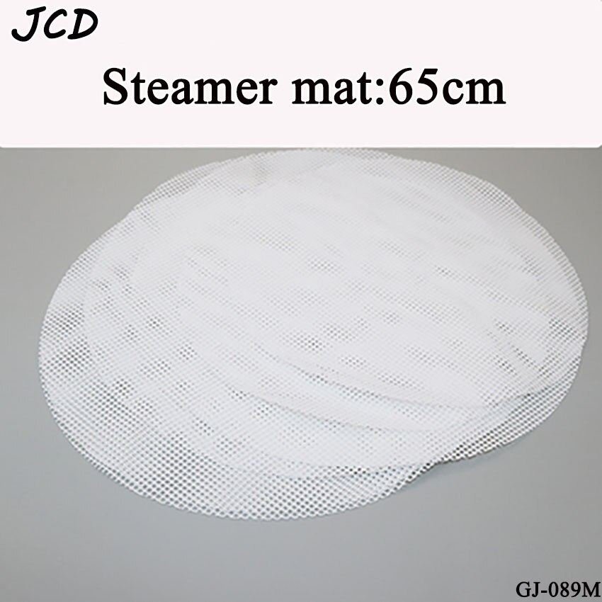 JCD 40 42 43-100cm Non-Stick White Silicone Steamer Dim Sum Paper Restaurant Kitchen Under Steamers Mat Kitchen Cooking Tools: 65cm
