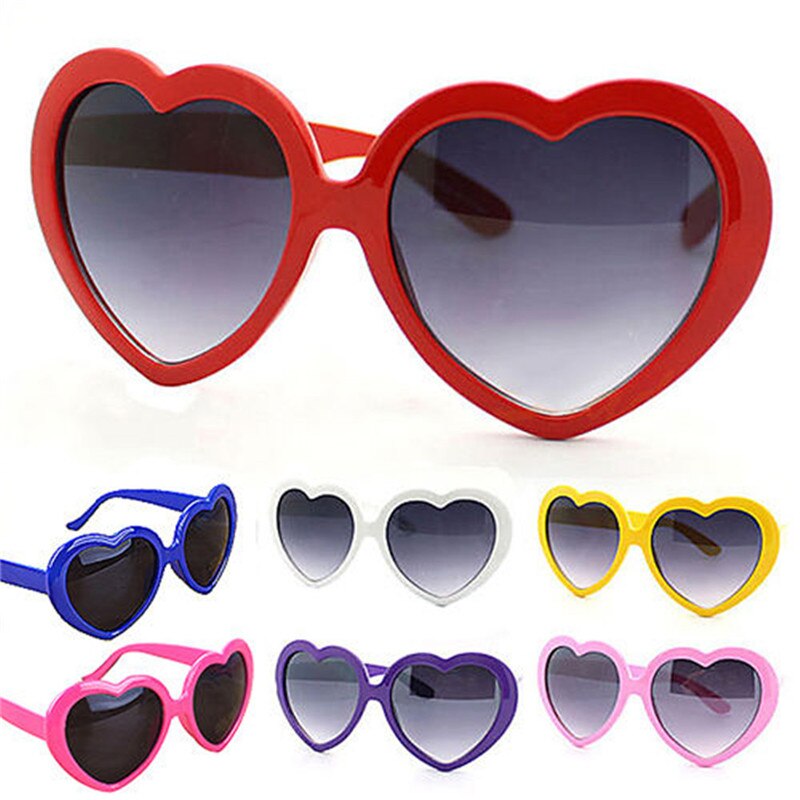 1pc Love Heart Sunglasses Women Rimless Spectacles Female Lolita Hearts Shape Eyeglasses Ladies Glasses of a Heart Sun Glasses