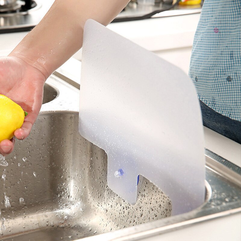Anti éclaboussures eau déflecteur garde eau éclaboussures ventouse écran cuisine évier outil 66CY: Default Title