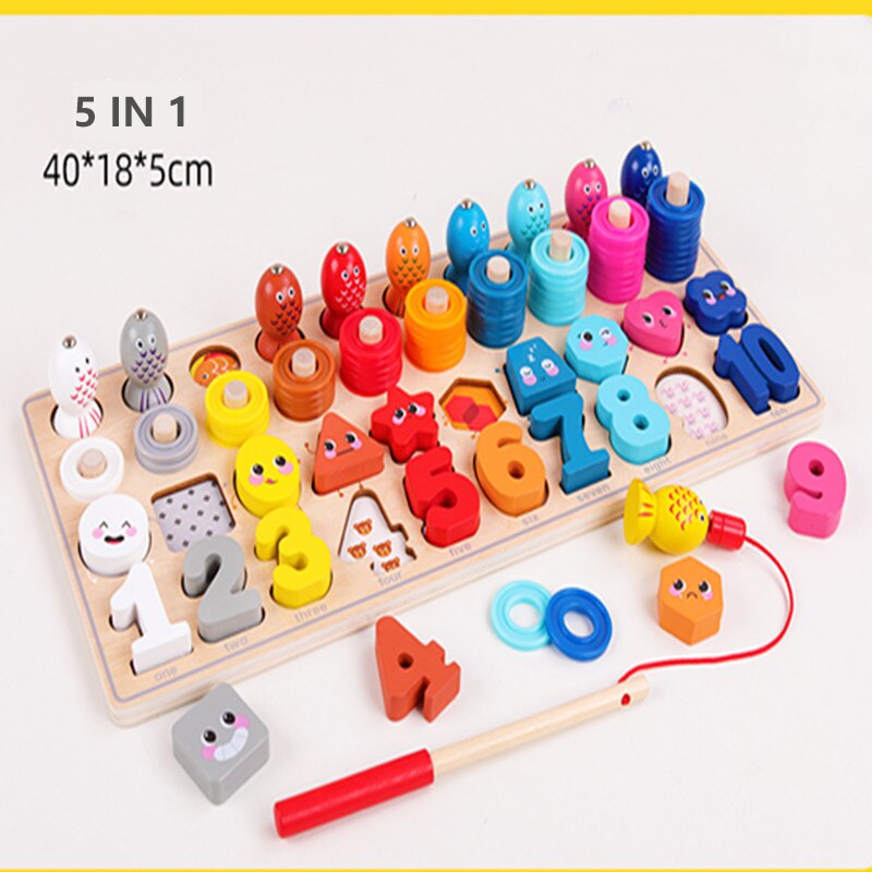 Kind Mathematik Früh Lernen Spielzeug Puzzle Bord Zählen Anzahl Alphabet Kognition Spielen Spiele Montessori Pädagogisches Holz Spielzeug Für Kind: SZB-09