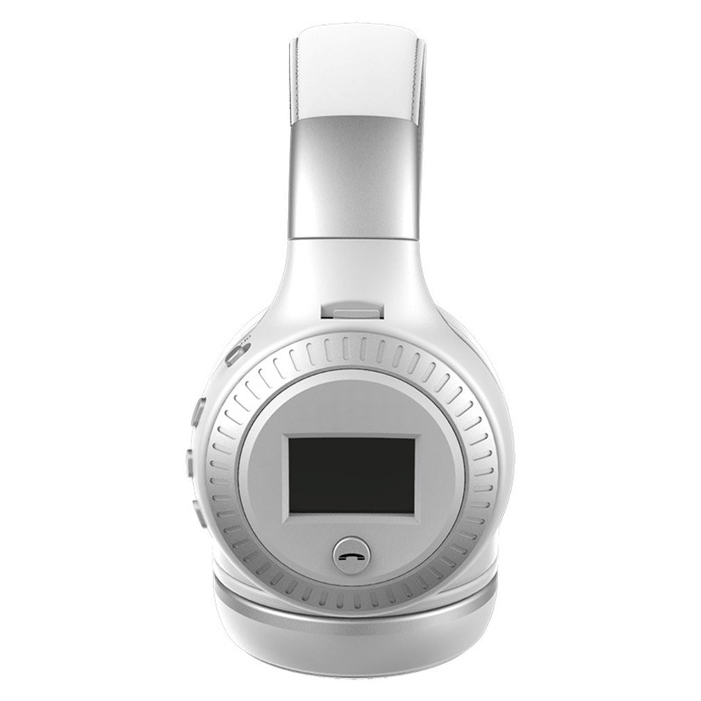 B19 Hoofdtelefoon Lcd-scherm Draadloze Stereo Headsets Hoofdtelefoon Met Microfoon Micro-Sd Card Slot Fm Radio Voor Telefoon & pc