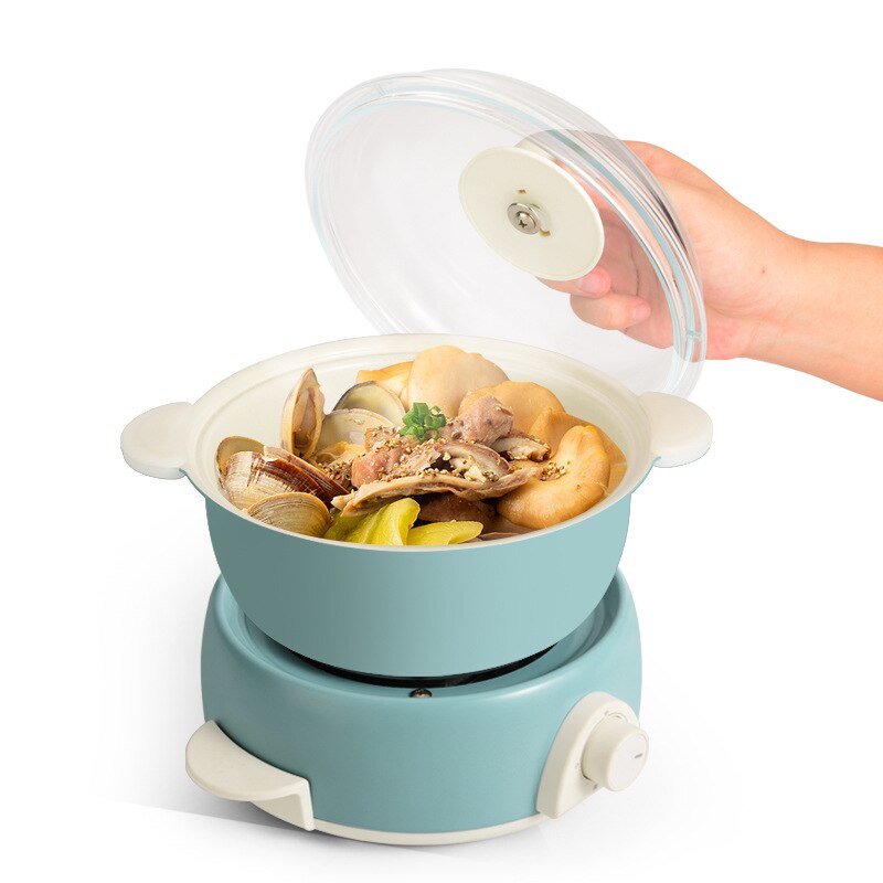 Split Small Electric Cooker Multi-function Cooking Frying Pan One Pot Multi-purpose Split Small Electric Cooker
