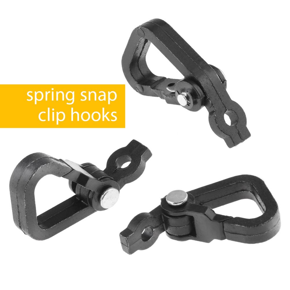 Resorte para motocicleta Clip Snap Hook equipaje casco botella para