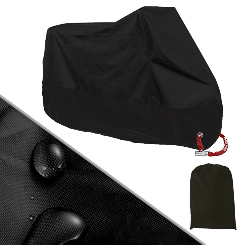 Protetor de chuva para motocicleta, 1 conjunto, à prova d'água, poeira, luz uv, tamanho l/xl/2xl