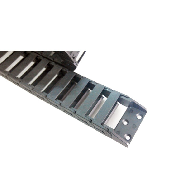 Jflo 10 x 30mm 1 meter kunststof sleepkettingdraaddraagkabel voor cnc-freesbrug buitenopening met connectoren