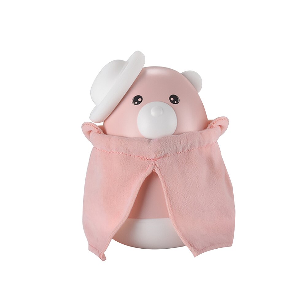 Schattige 2 in 1 draagbare usb oplaadbare elektrische handwarmers 4000 mah powerbank dubbelzijdige handwarmer: Roze