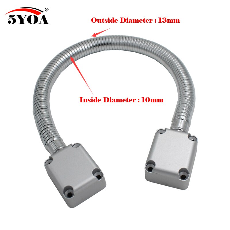 Door Loop Electric Cable Line for Control Lock Door Lock Stainless steel Exposed Mounting protection sleeve Access Control