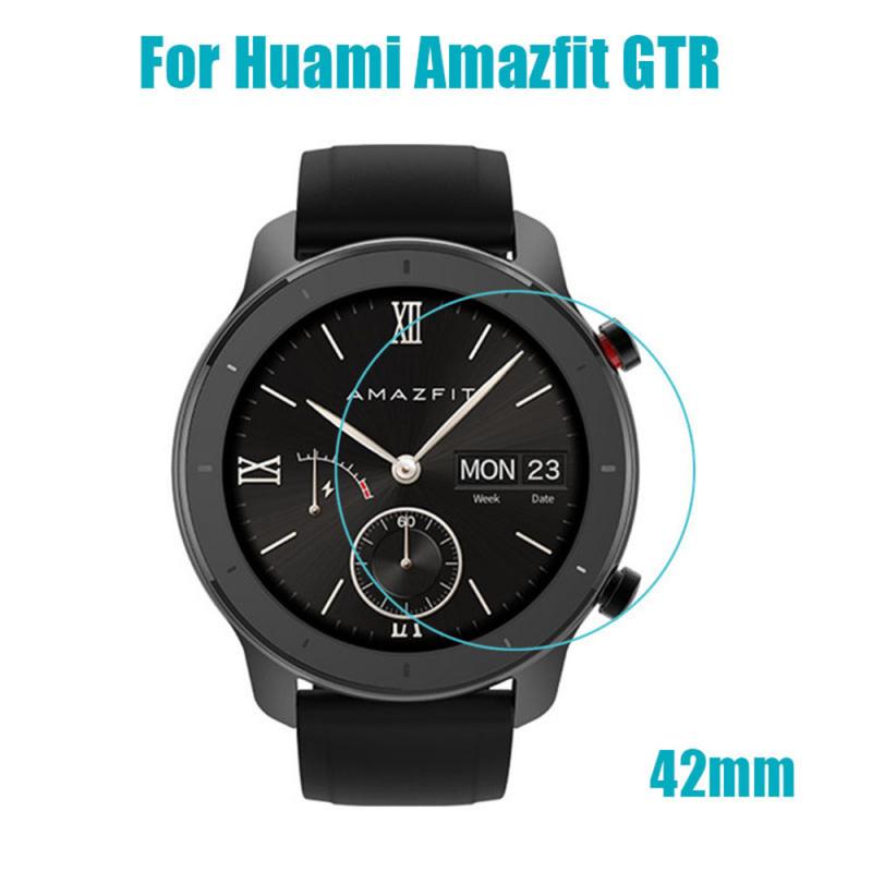 1Pc Clear Film Gehard Glas Screen Protector Voor Amazfit Gtr Smart Horloge 42/47Mm Horloges Accessoires Waterdicht effen Screen: 1pc 47  HD