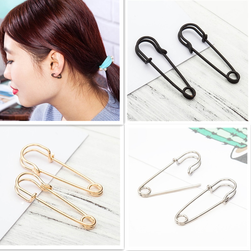 Koreanische Version Von Die Einzigartige Stud Ohrringe Neue Persönlichkeit Einfache Kleine Pin Ohrringe Kreative Kleine Frische Frauen Ohrringe