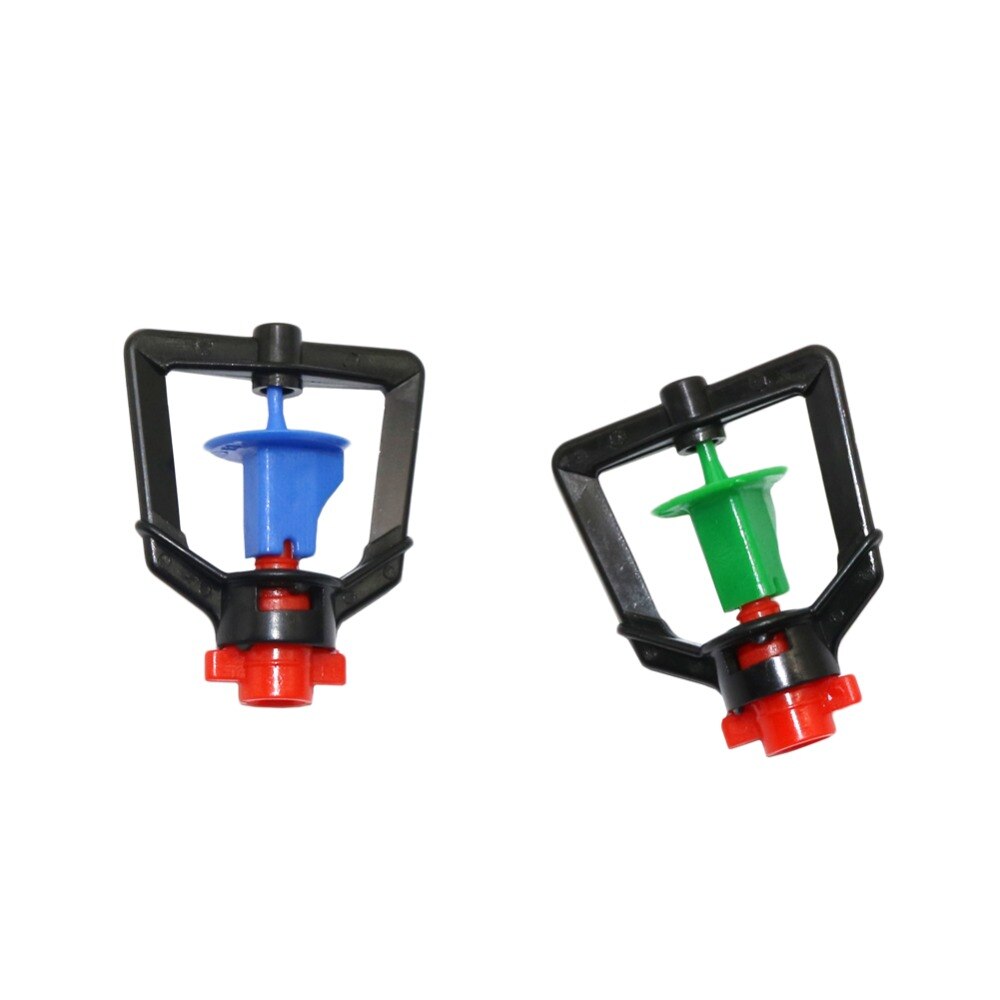 100Pcs Rotation Micro Misting Sprayer Atomizing Fogger Refraction Nozzle Garden Irrigation Watering Tools