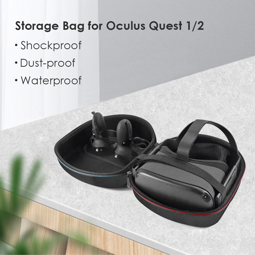 Eva Opbergtas Reizen Draagtas Voor Oculus Quest 2 Vr Headset Draagbare Beschermende Tas Doos Voor Oculus Quest 2 vr Accessoires