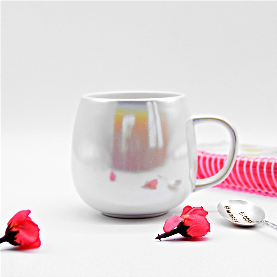 Koffiemokken, reisbeker, ontbijtmelkbeker, koffiekopje, schattige mok, theemok, schattige mokken, kopjes en mokken, milieuvriendelijke glazen mok