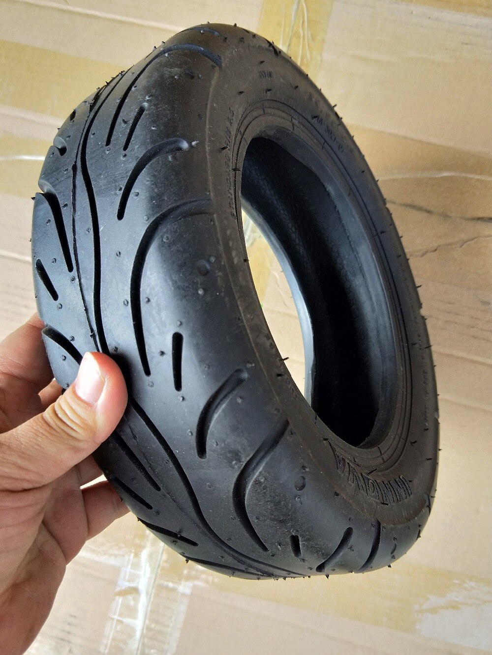 Neumático para scooter eléctrico Dualt Ultra, ruedas sin cámara, modelo Cross-country 90/65-6,5, de 11 pulgadas,