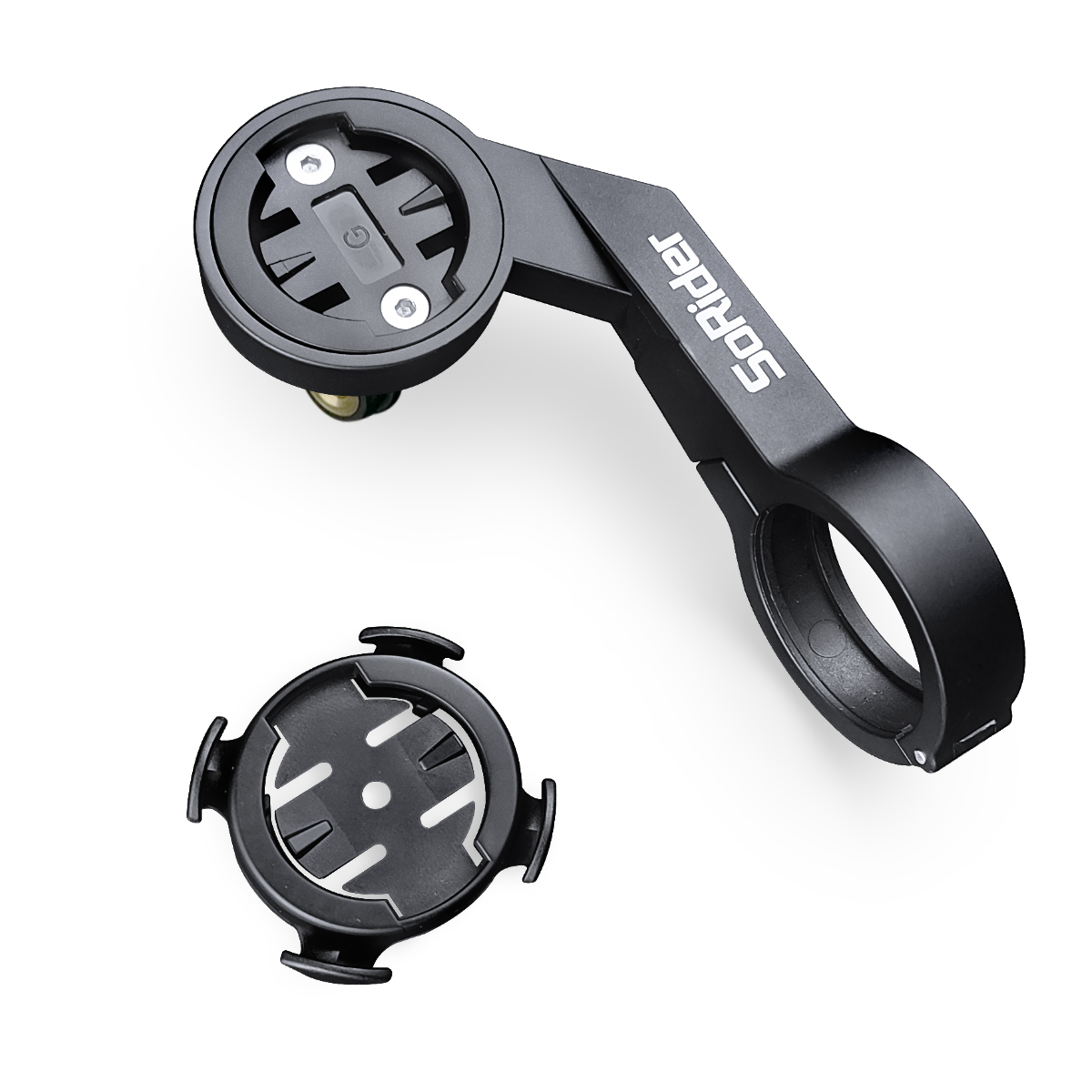 Bike Computer Mount Bracket Speedometer Handlebar For Garmin Edge 130 530 830 XOSS G Magene Bryton 320 420 750 Gps Odometer: WHITE
