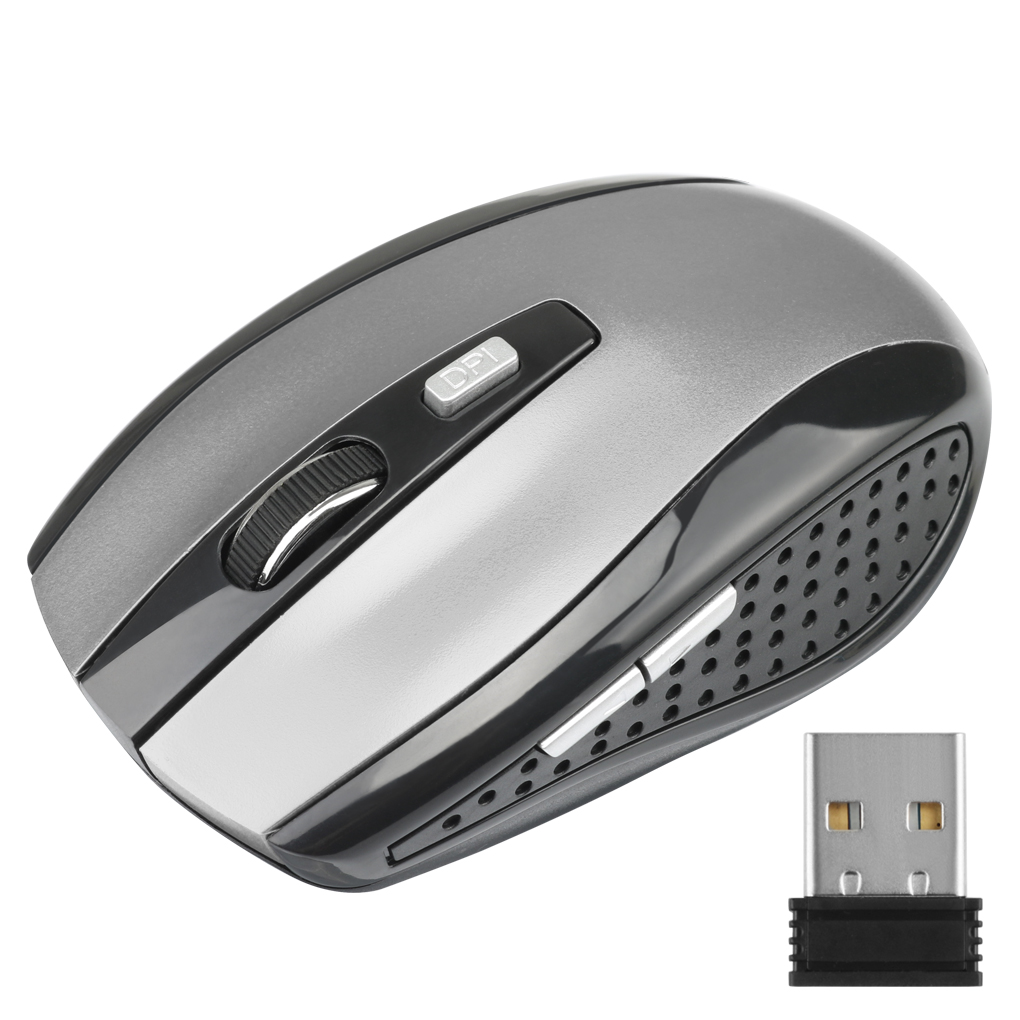2,4G Drahtlose Maus Bluetooth Maus Ergonomische 800/1200/1600DPI 6 Stumm Tasten Maus Für MacBook Tablet Laptops computer PC: Lila