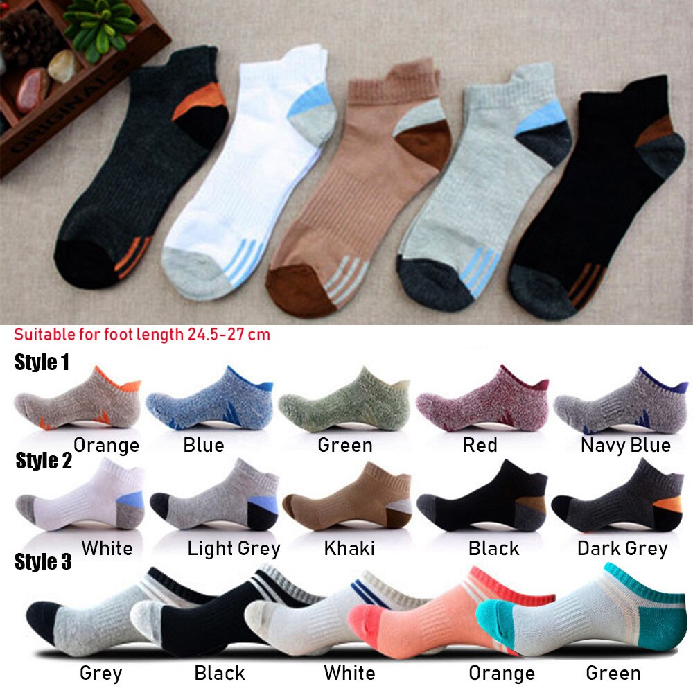 1 Pair Männer/Damen Laufschuhe Atmungsaktive Low Cut Run Sport Socken Baumwolle Compression Radfahren Socken Professionelle Basketball Fahrrad