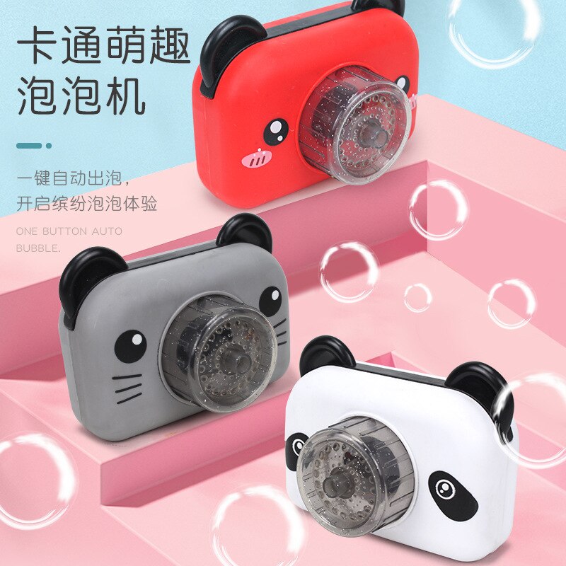 Internet czerwony Douyin sława inspirowana maszyna robić baniek mydlanych zabawek dla dzieci automatyczny aparat fotograficzny serce dziewczyny