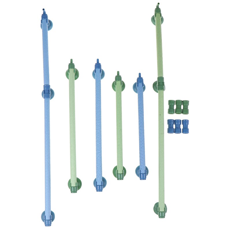 3 Sizes Fish Tank Aquarium Air Stone Bubble Wall Aeration Tube Oxygen Pump Diffuser High Efficiency And Without Pollution