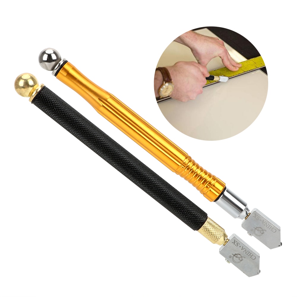 NICEYARD Diamond Glass Cutter Multifunction for Thick Glass Cutting Ceramic Tile Cutting Metal Handle Hand Tool