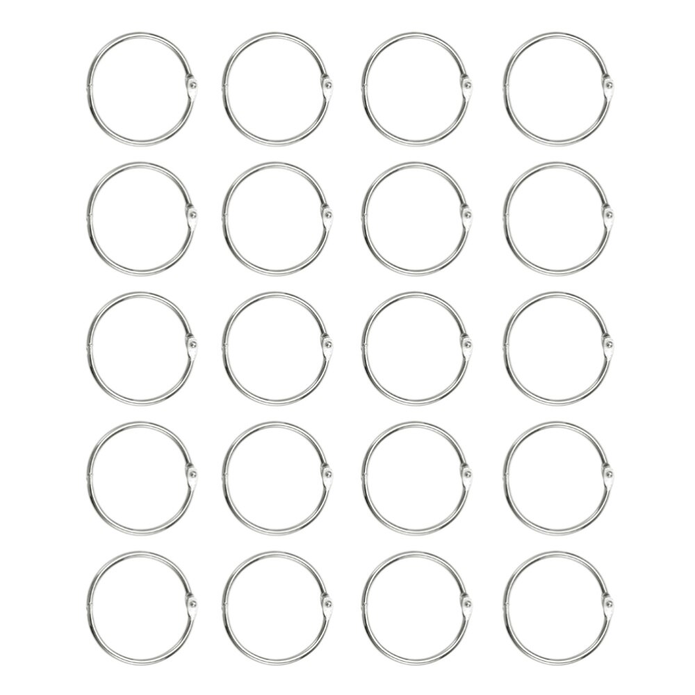 80Pcs Round Wire Snap Rings for Shafts Shaft Wire Ring Snap Ring Retainer Metal Clips(Silver)