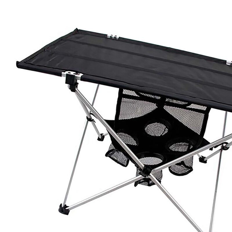 Mesa plegable para acampar al aire libre con mesa de aleación de aluminio mesa plegable duradera ultraligera para Camping y pícnic