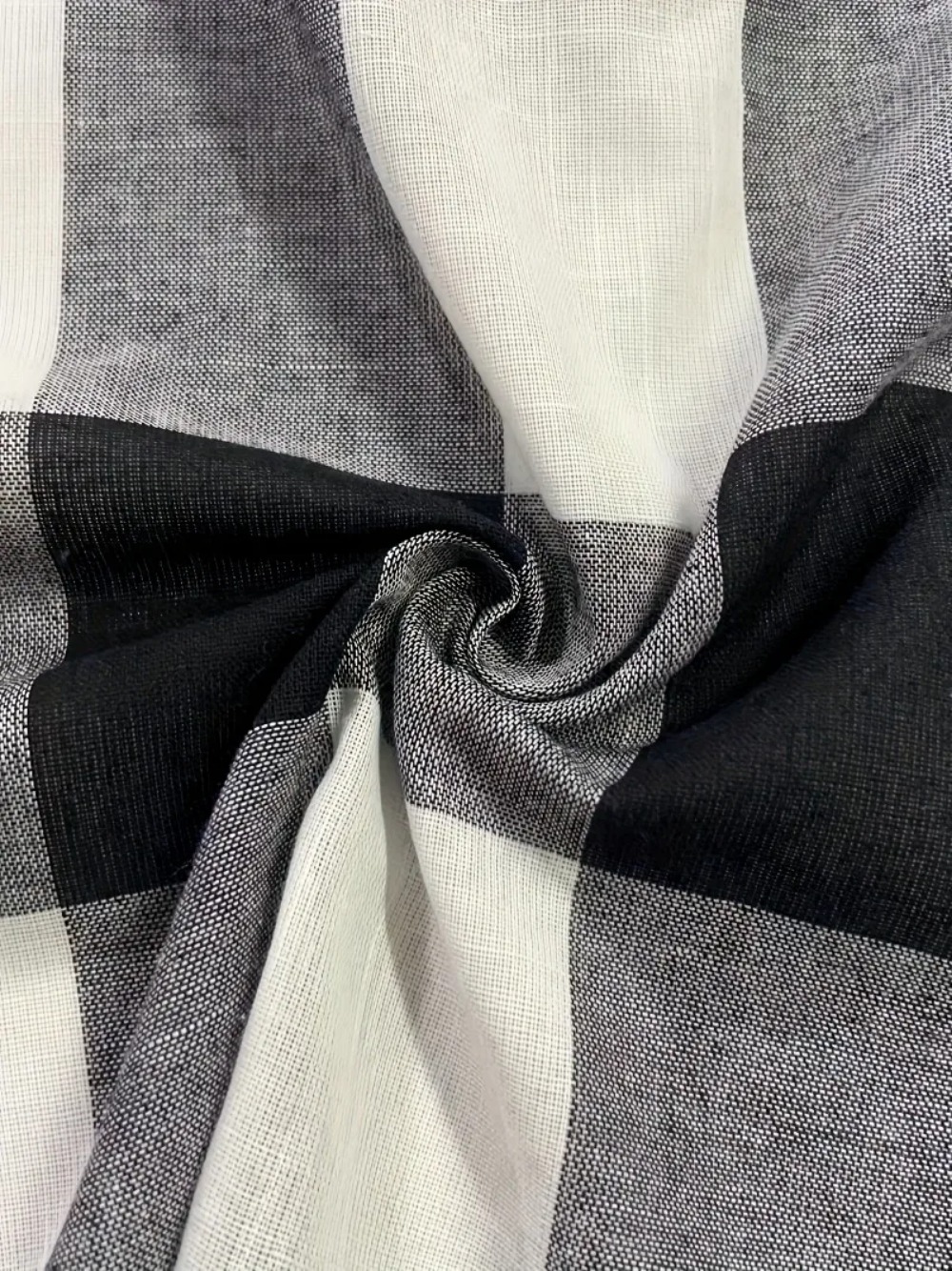 Chemisier décontracté à manches longues pour femme, chemise longue, col à revers, imprimé à carreaux, boutonné, grande taille, 1XL-5XL