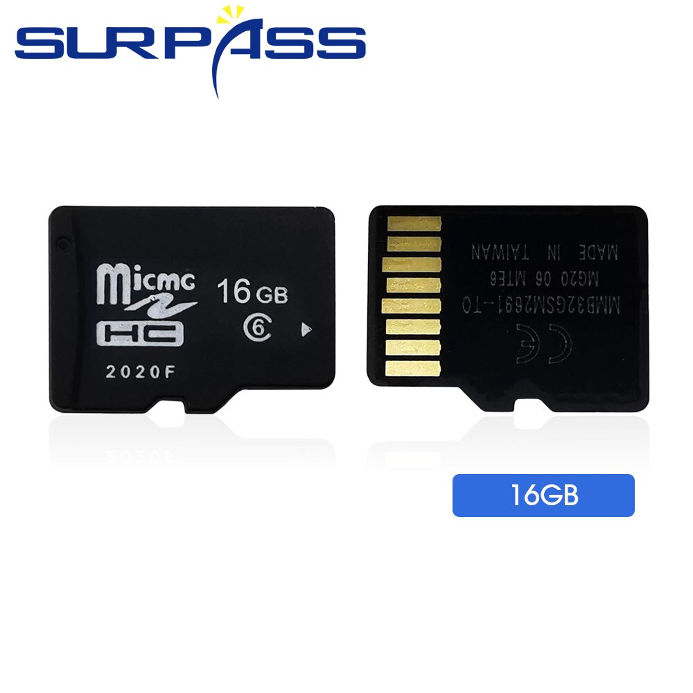 Micro Sd Card TF Card 32GB 16GB The Memory Card Mini MicroSD Flash Drive USB 2.0 Card for Phone Speaker Accessories: 16GB usb 2.0 adapter