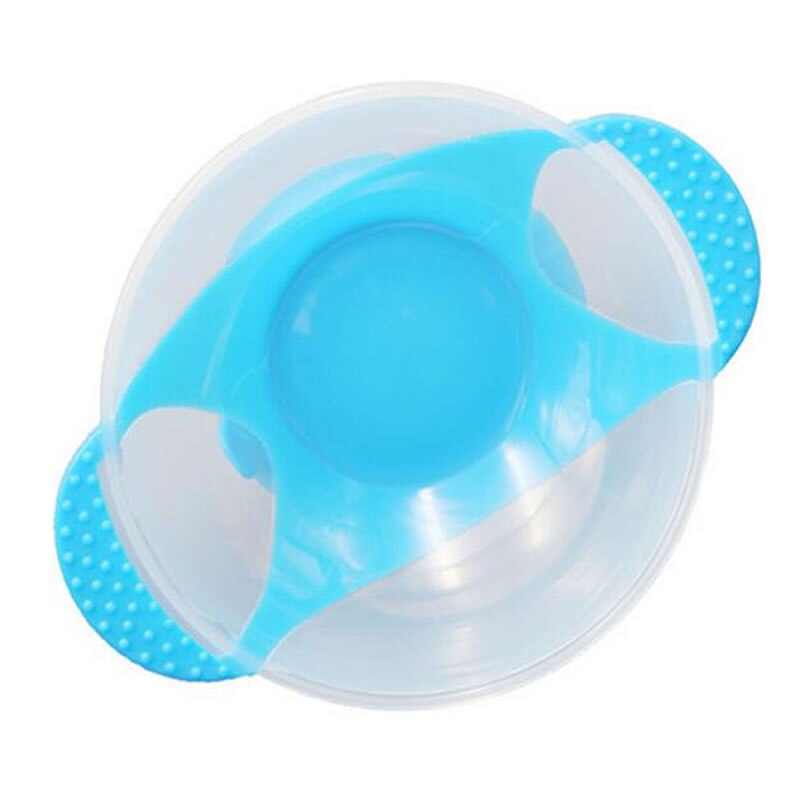 Baby Kom Antislip Servies Set Zuigelingen Voeden Kom Met Sucker En Temperatuur Sensing Lepel Voor Kinderen Servies