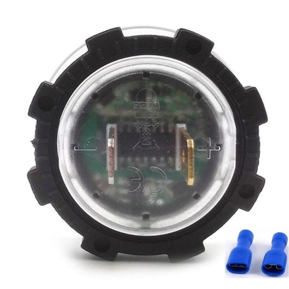 Bil marin yatch rv mätare digital spänning voltmeter display voltmeter 12v grön färg