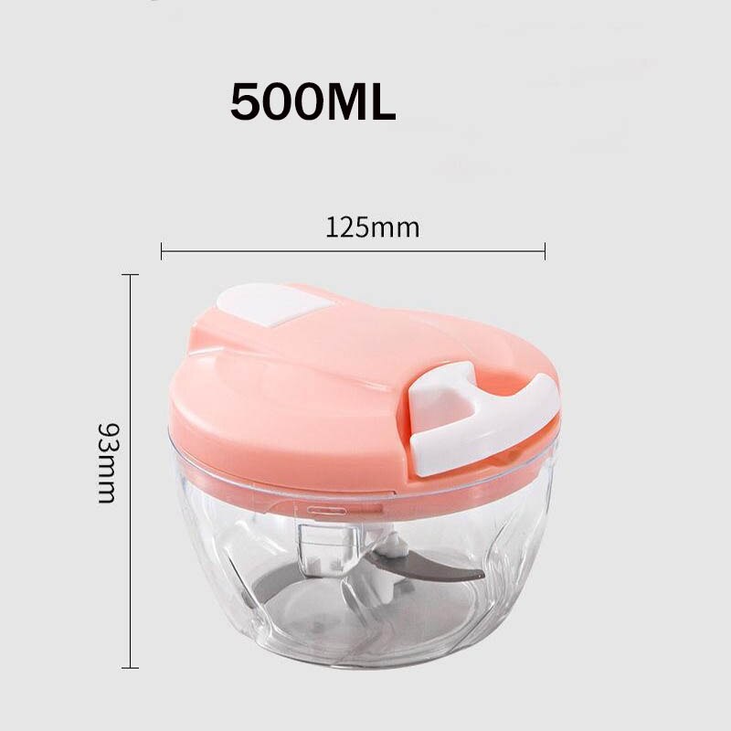 Z50 Draagbare Blender/Mixer Keukenmachine 500Ml Juicer Fruit Gember/Knoflook/Vleesmolen Babyvoeding Maker koord: PK