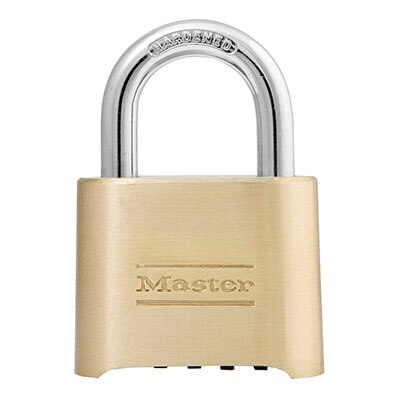 MASTER LOCK Brass Solid Body Padlock Anti-rusting Waterproof Password Combination Code Lock Door Locker Anti-theft Padlocks