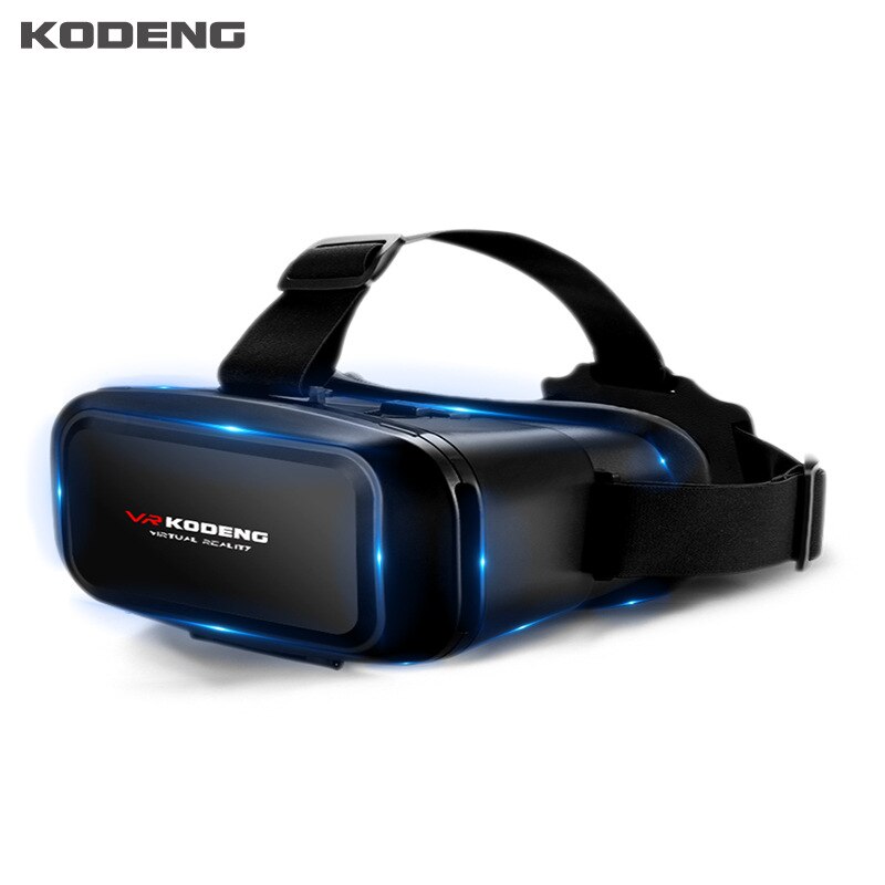 VR lunettes Mobile 3D cinéma réalité virtuelle casque bleu lentille anti-dérapant objet réglage de la distance