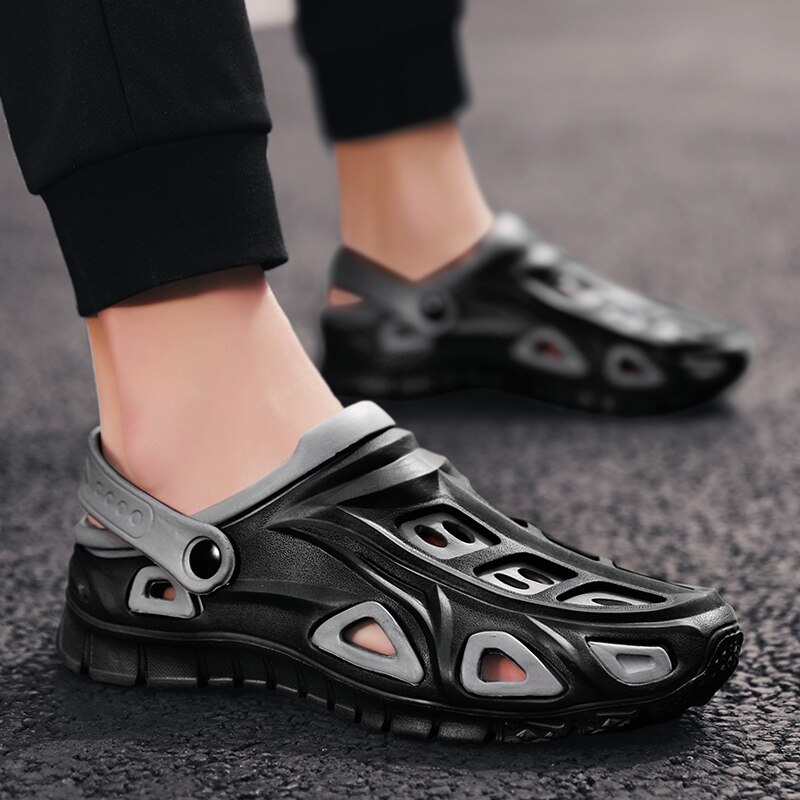 Summer Sandals Men Shoes Beach Sandals Clogs for Men Platform Male EVA Jelly Shoes Sandalia Masculina