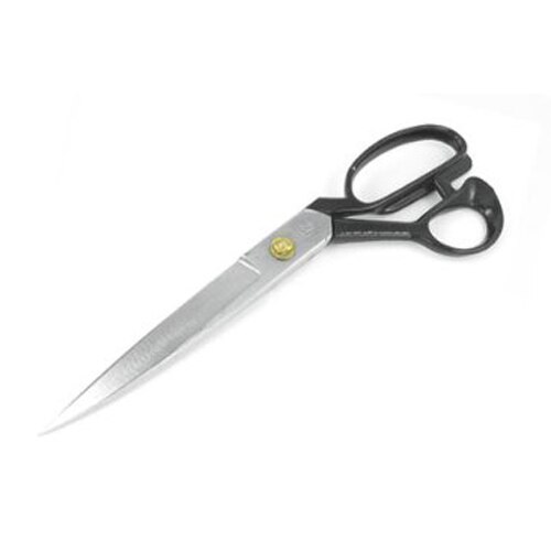 Zwarte metalen kleermakersschaar van roestvrij staal, 12 cm lang