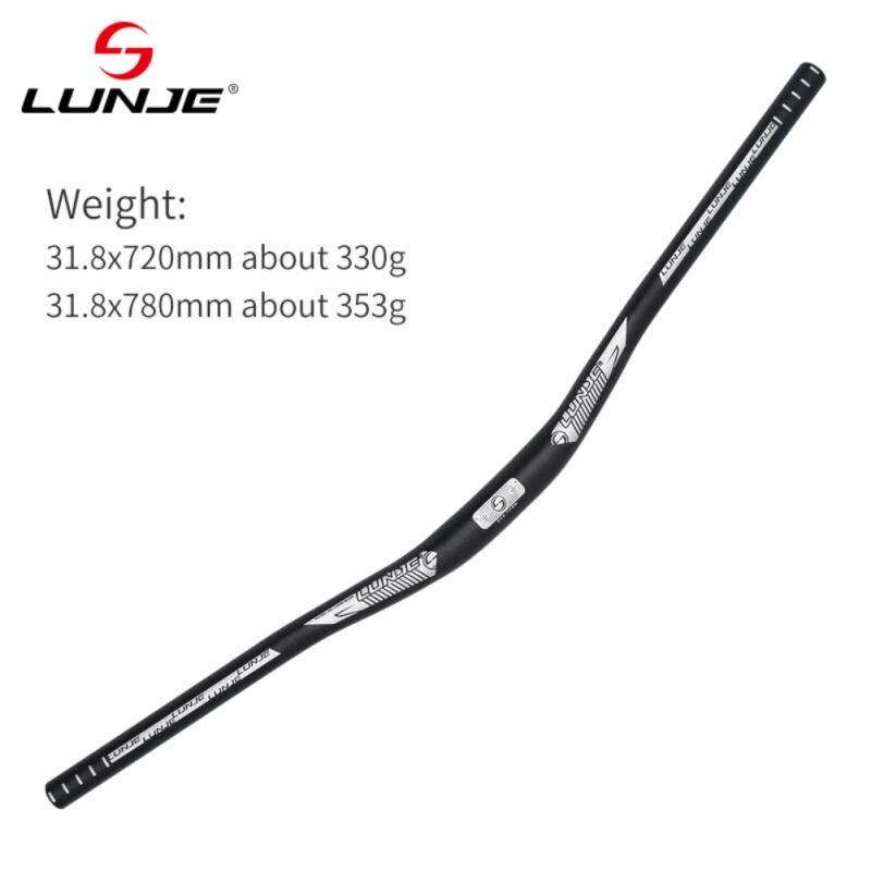 Aluminiumslegering sykkelstyre mtb-styre sykkel landeveissykkelstyre 720/780mm*31.8mm ratt til sykkelstyre
