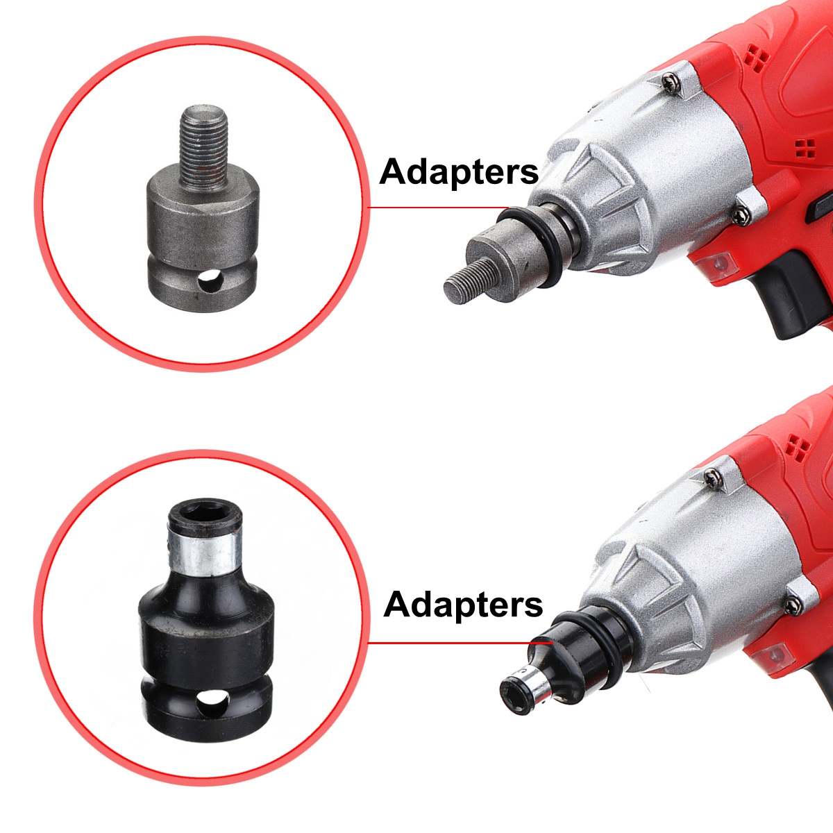 10 pcs Electric Wrench Screwdriver hex socket head Kits set for Impact Wrench Drill