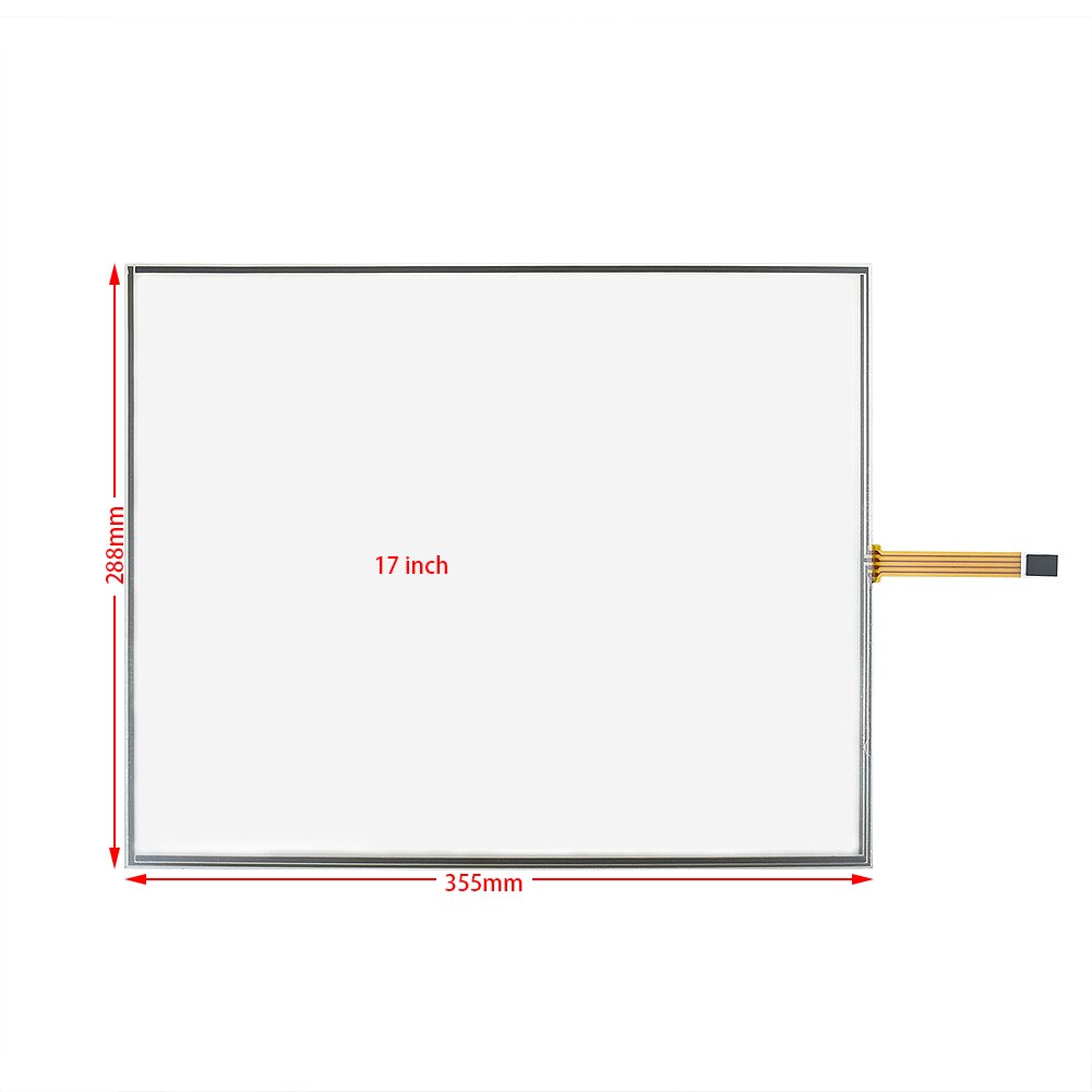 17 Cal ekran + kontroler USB rezystancyjny ekran dotykowy płyta 4 drut USB zestaw paneli dotykowych 355mm * 288mm 355*288mm 288mm * 355mm rezystancyjny