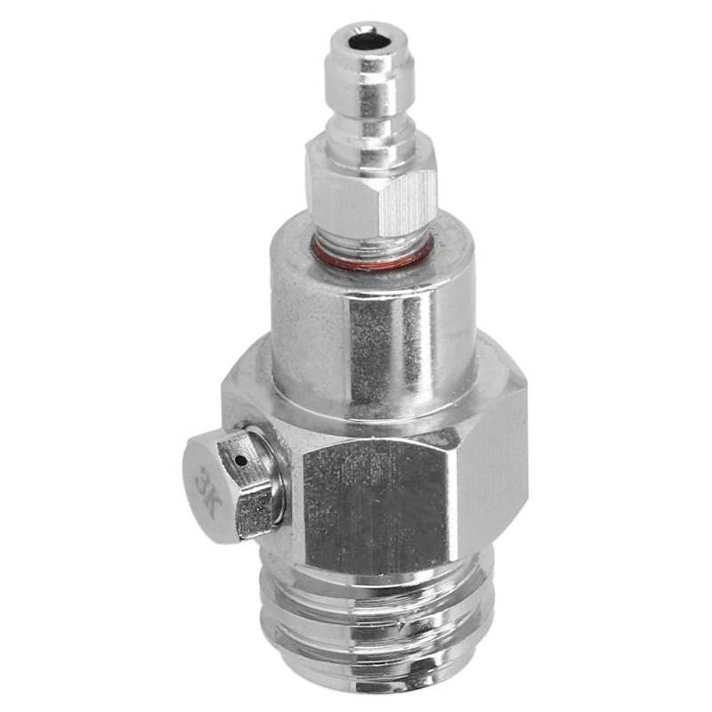 Vaatje Bier CO2 Tank Adapter TR21 ‑ 4 Draad CO2 Ta... – Vicedeal
