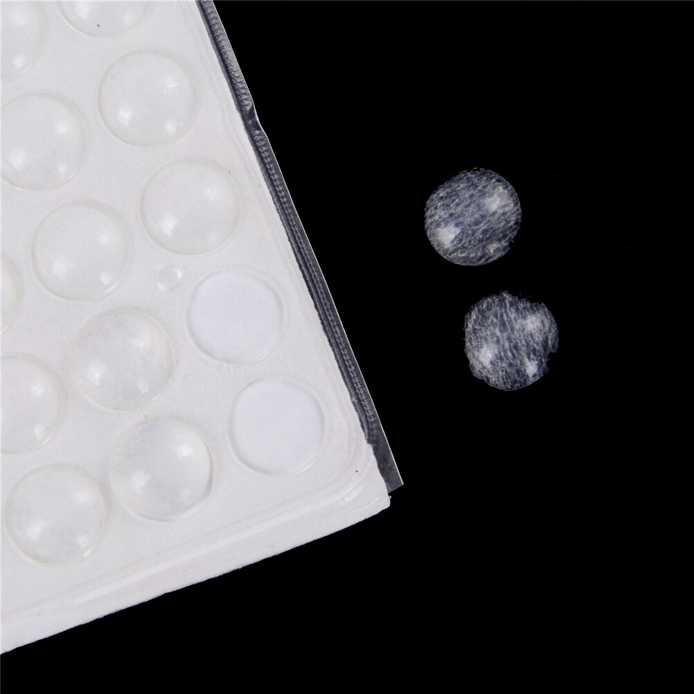 Silicone auto-adhésif caoutchouc pieds coussinet Transparent pare-chocs porte tampon auto-adhésif pieds tampons 100 pièces/lot