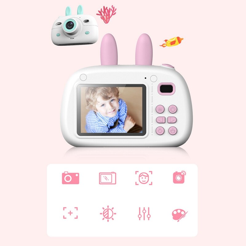 freundlicher Mini Kamera 2,4 Zoll Sn Anzeige Vorne Hinten Dual Kameras freundlicher Kamera Digital Video Foto Kamera Art Beste