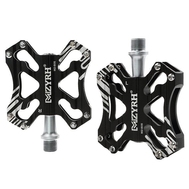 MZYRH Bicycle Aluminium Alloy Pedals Mountain Bike Bearing Super Light Pedals Cycling Parts: blue