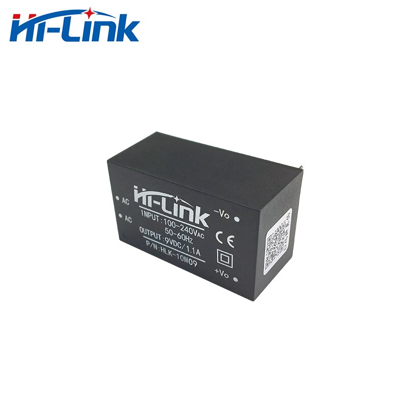 Free Ship 2pcs/lot 85-264V to Isolated 9V 1100mA power module supply HLK-10M09 AC DC switch