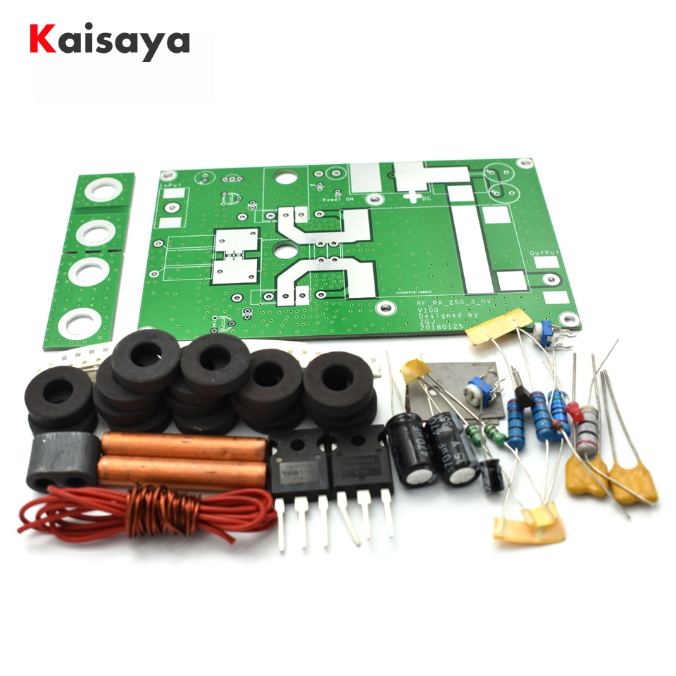 180 Watt linear Energie Verstärker bord Für Transceiver Gegensprechanlage Radio HF FM Schinken DC12-24V Ampere DIY Bausätze F2-003